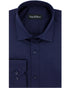 Navy Cotton Sateen Shirt
